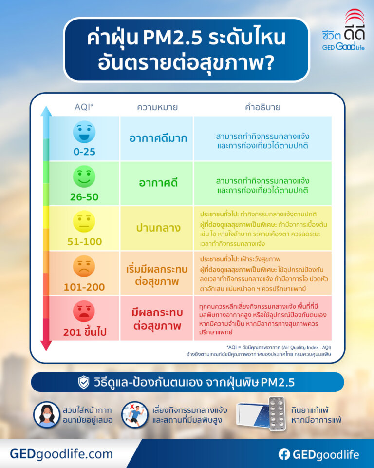 ค่าฝุ่นPM2.5