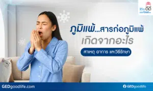 ภูมิแพ้ สารก่อภูมิอแพ้ เกิดจากอะไร สาเหตุ อาการ และวิธีรักษา
