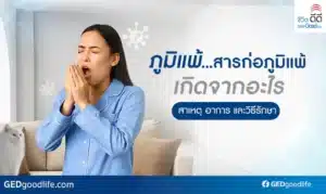 ภูมิแพ้ สารก่อภูมิอแพ้ เกิดจากอะไร สาเหตุ อาการ และวิธีรักษา